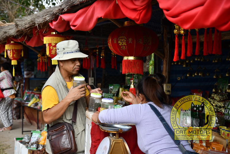 tea festival mae hong son northern thailand