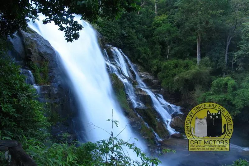mae yen waterfall pai mae hong son